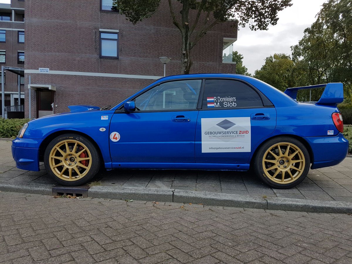 DoRallySport's tweet photo. Onze Subaru is er klaar voor! #gtcrally #roosendaal https://t.co/e3oyTFXEb2