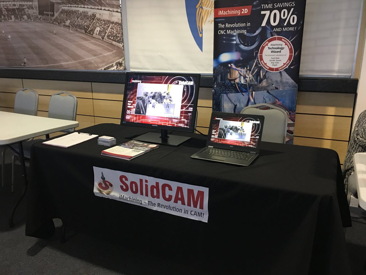 SolidCAM UK at Locase Funding Event today! #LoCASELaunch #SolidCAMUK #SolidCAM bit.ly/2dMMf3H
