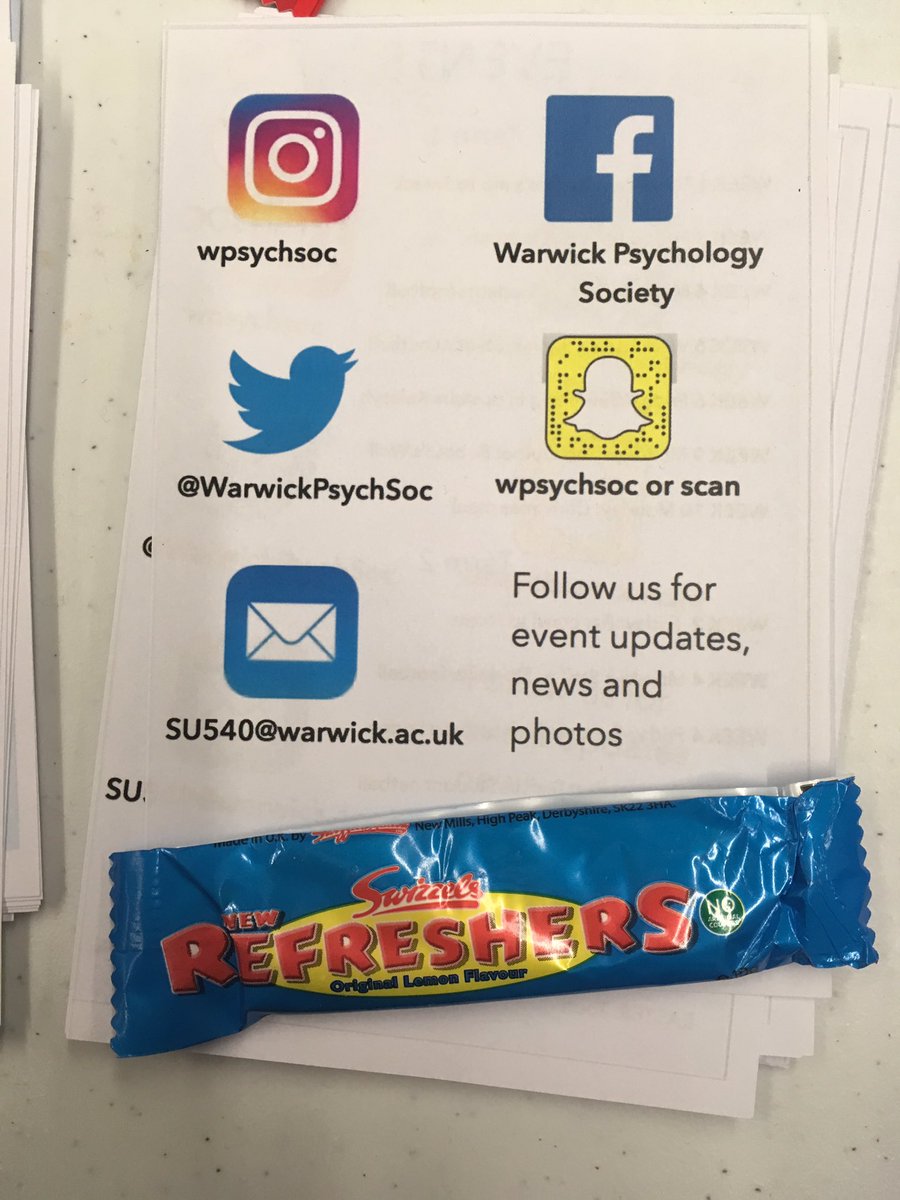 WarwickPsychSoc's tweet photo. https://t.co/TGP19Pt5GZ