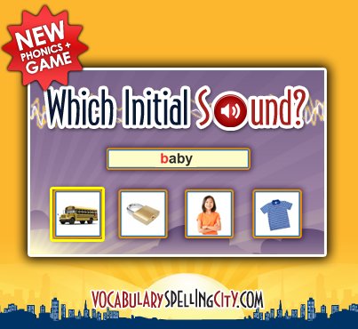 SpellingCity's tweet image. Play Which Initial Sound? w/these #1stgrade #weather related words. #scienceVocabulary ow.ly/wRa6304M7TS