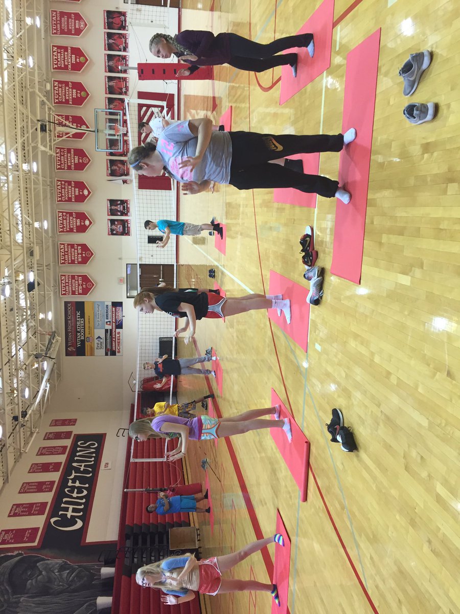 jhendricks80's tweet photo. Tai Chi in PE with 9th grade https://t.co/cD8oYYJgtJ
