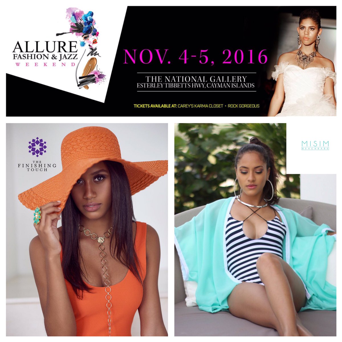 thefintouch's tweet photo. Allure Fashion &amp; Jazz weekend! A Cayman Islands event not to be missed! https://t.co/pUlaaSaDFB