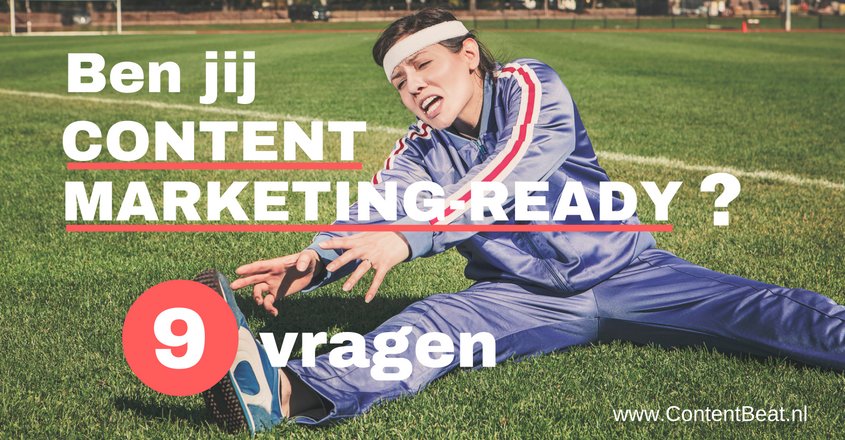 #contentmarketing, is jouw organisatie er klaar voor?  We hebben 9 fundamentele vragen op een rij gezet: bit.ly/2dHpnFI