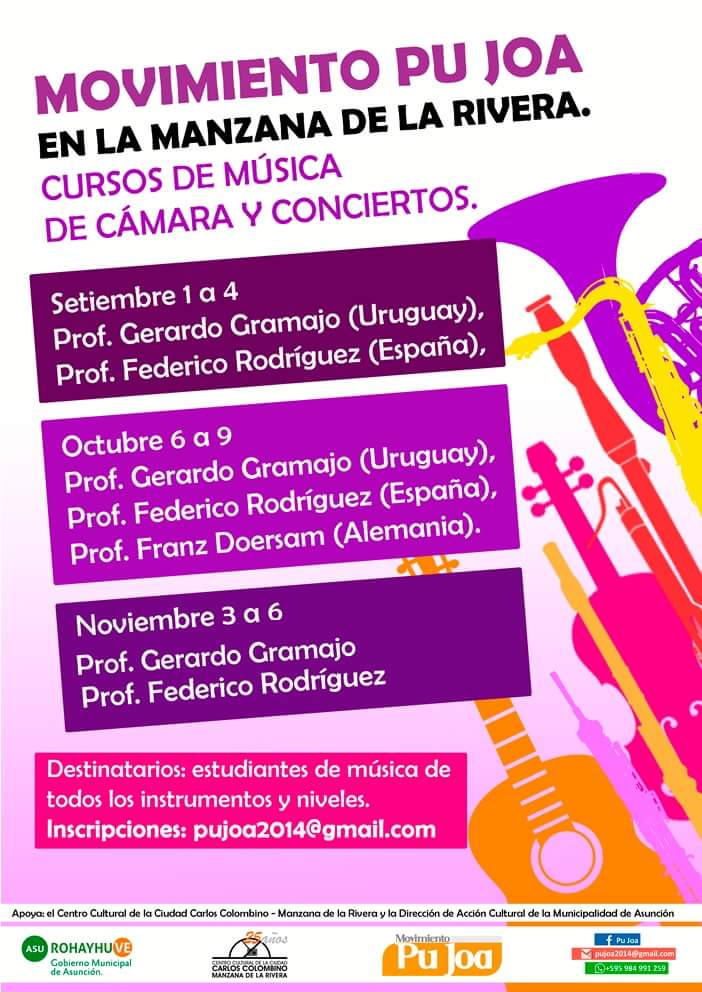 CulturaAsu's tweet photo. Hoy varias actividades en el Centro Cultural de la Ciudad Carlos Colombino - Manzana de la Rivera. https://t.co/Fq2qztjlSl