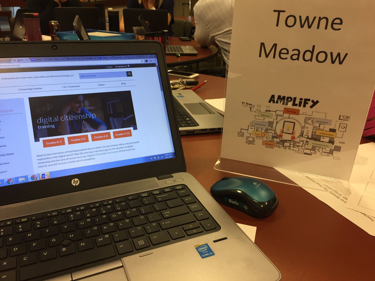 Spending the morning learning how we can intentionally and purposefully integrate technology at CCS! #amplifyccs #TME #townemeadow