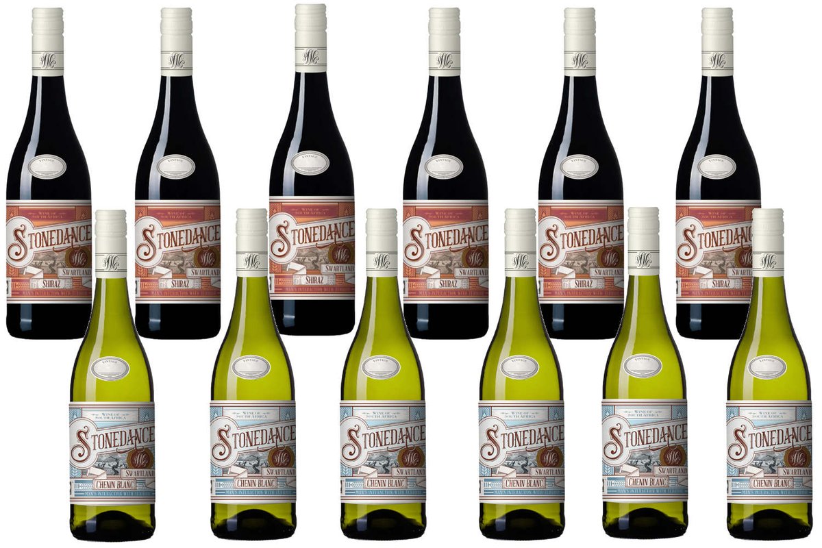 winefolkZA's tweet photo. Stonedance Shiraz &amp; Stonedance Chenin Blanc from @PKwineCo R660 for 6 bottles of each. Click here for more: https://t.co/RZZQokNCMT https://t.co/P9FAuCrYOX