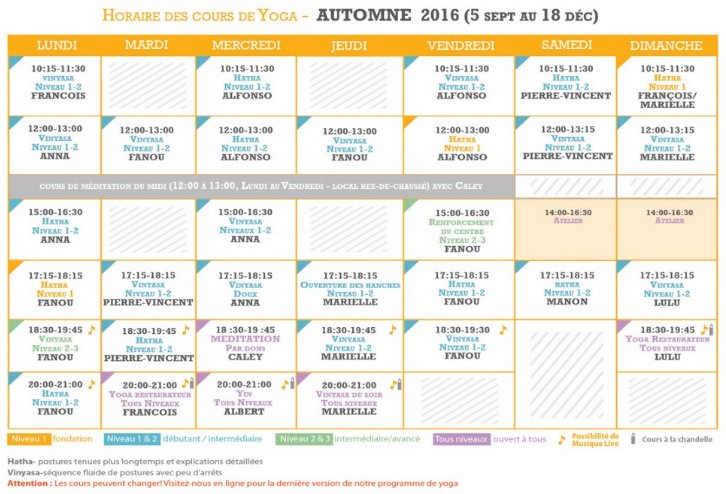 Have you guys seen our Fall schedule?
Visit our website to reserve a spot in your next class (link in bio) :)

#yoga #montreal #studiobliss