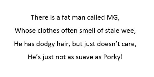 PorkyProof's tweet photo. The ultimate poem for #NationalPoetry taking inspiration from the mighty @mikeparry8 and the lardy @Iromg Please read out on air Porky!!! https://t.co/nJ2TJF5fBs