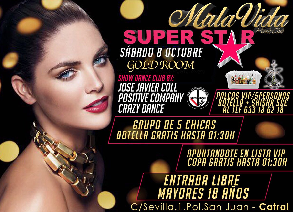 Este Sábado la mejor fiesta esta en <a href="/MalaVidaOficial/">MALAVIDA discoteca</a>  👉🏼SÚPER ST⭐️R