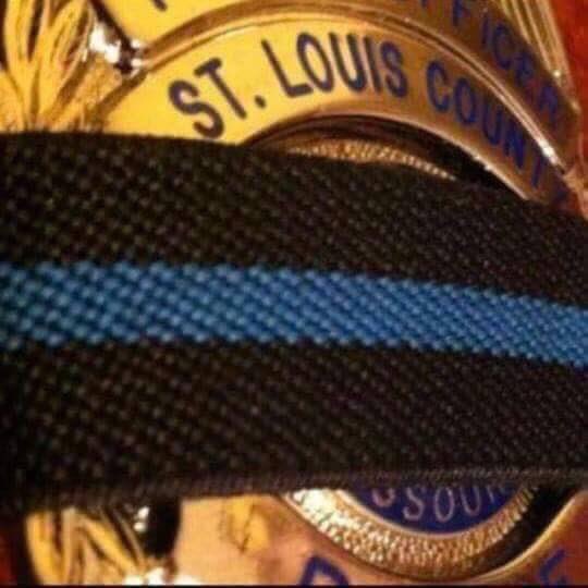 Our thoughts and prayers are with our brothers and sisters at <a href="/stlcountypd/">St. Louis County PD</a>