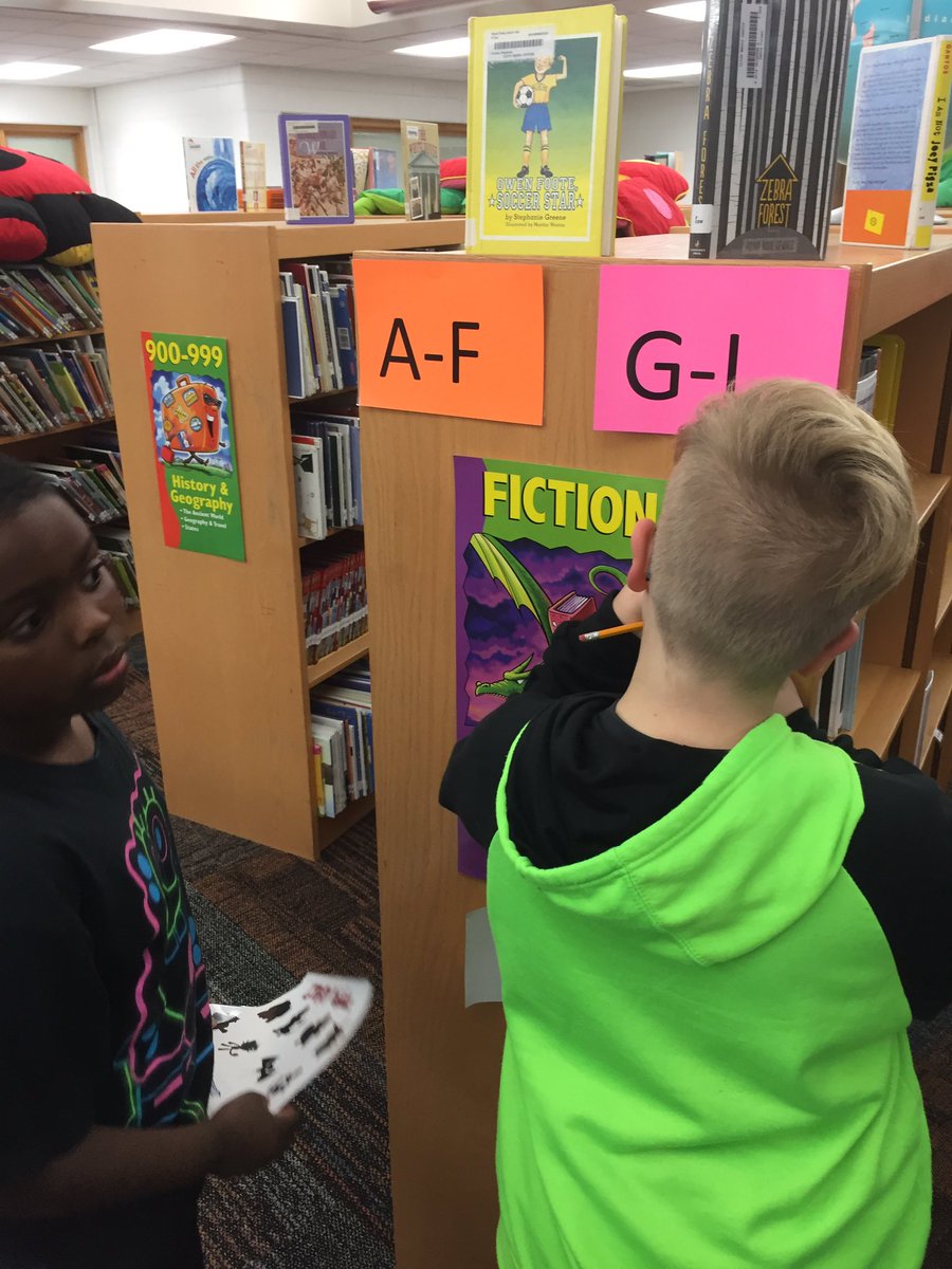 ReadLoveTeach's tweet photo. Pokémon library scavenger hunt! @CliveAcademy @MissWakefield5 https://t.co/sMixdLvIJL