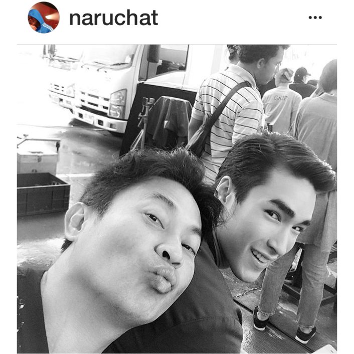 MiamKhun's tweet photo. พ่อลูกชายก็เลิกงานแล้ว ✌️✌️✌️ https://t.co/hKSxKzwByR