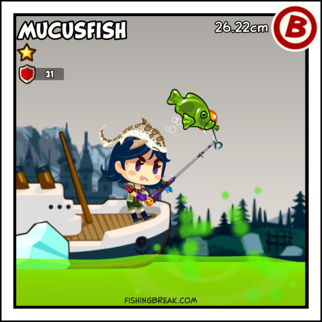 TheKevinlyGuy's tweet photo. What a catch! #Mucusfish, Rating:B, 26.22cm!
https://t.co/Kg9wQxb9Yt
#FishingBreak! https://t.co/yf5d4X14k8