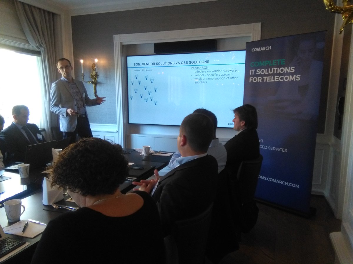 Comarch_Comms's tweet photo. #BSSTransformation in #NextGenTel, #Omnichannel Experience and #SON tools presented at #Comarch Workshop in Oslo https://t.co/bvvQx3kGUT