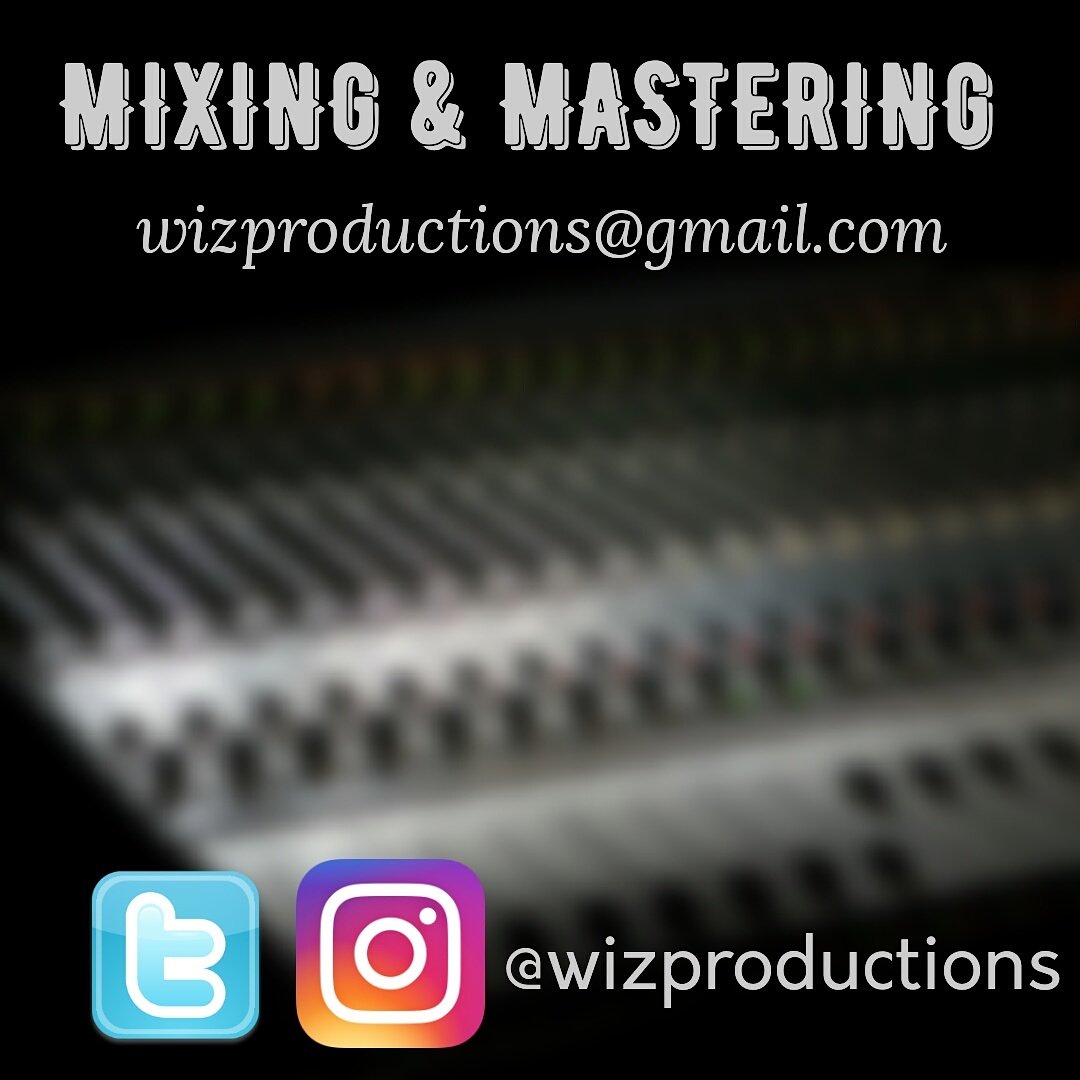 WizProductions's tweet image. Send your EP, LP, mixtapes for mixing/mastering (via #dropbox #googledrive etc) #fastturnaroundtime #proquality #lowrates