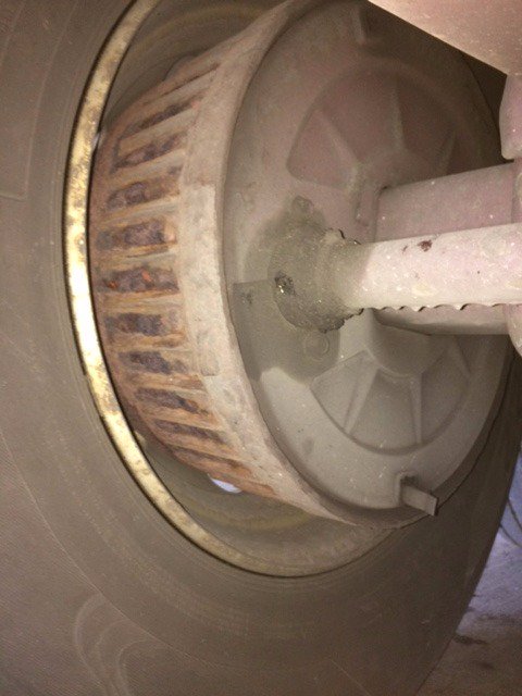 prescottsgarage's tweet photo. Spotted during 1 of our maintenance checks drum has exploded off of the brakes in the 1st picture #prescotts #oldham https://t.co/jhmbqmNVaI