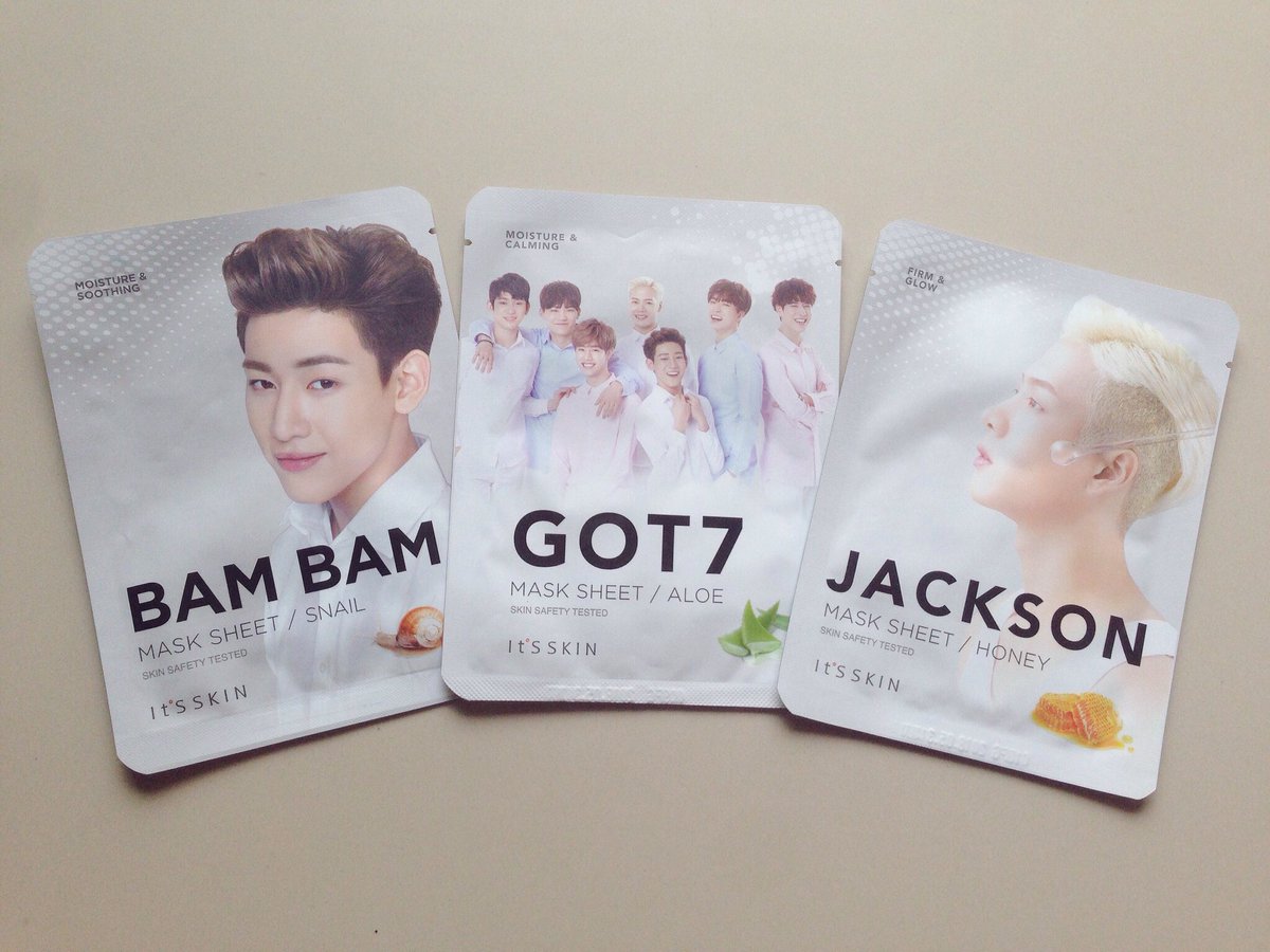 ACHYNARK's tweet photo. [Plz RT] It'sSkinMaskGot7 มี3สูตรตามรูปแผ่นละ55฿ ซื้อ3แผ่นเหลือ160(ถูกกว่าช็อป) #ตลาดนัดอากาเซ #ตลาดกัซ (พร้อมโอนลดได้อีก) #HardCarry1stWin https://t.co/lO2GWKO8BM