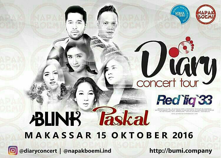 BSMakassar_'s tweet photo. H-15 #diaryconcerttour @NuBLINKOfficial @Umaykeren #Paskal at Makassar, jangan lupa diborong tiketnya ya guys 😊 https://t.co/DgmREKU1gw