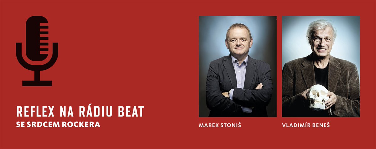 Dnes ve 20:00 na Radio Beat! Marek <a href="/MarekStonis/">Marek Stoniš</a> a <a href="/Reflex_cz/">Časopis Reflex</a>