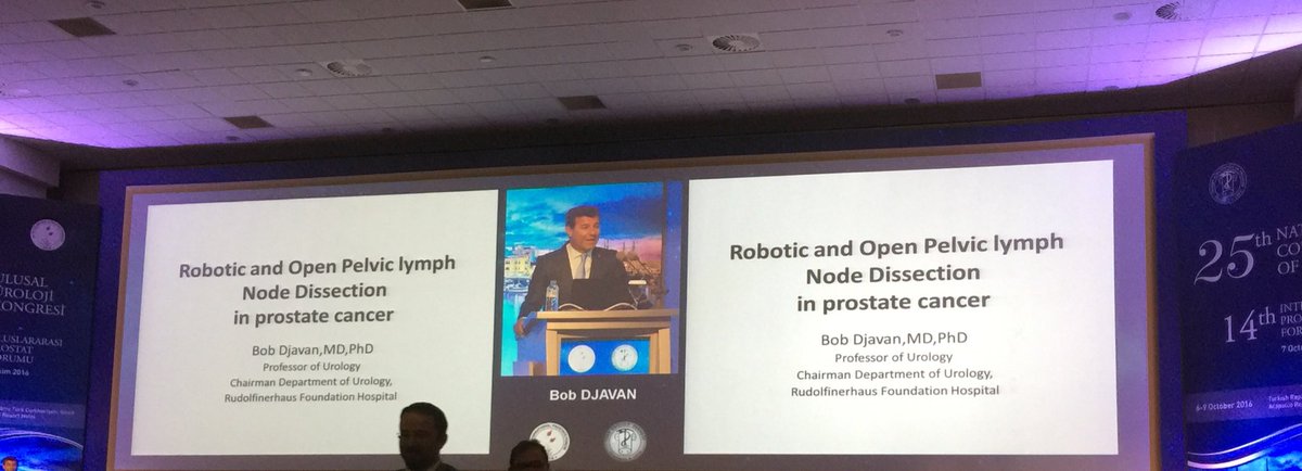 selcukurolog's tweet image. Excellent speech by @BobDjavan about #lymphnodedissection #prostatecancer #uroturk16 #cyprus  @Uroweb @ESRUrology