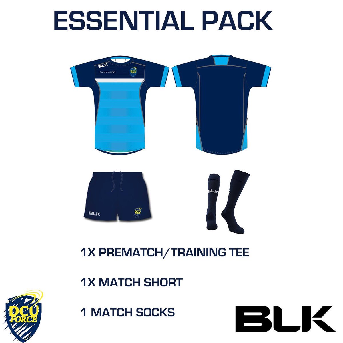 DCURugby's tweet photo. .@BLKIreland DCU Force 16/17 Ranges. Available to order from mid-October (Pricing TBC) #Force ⚡️ https://t.co/DDZ1JtU4Bm