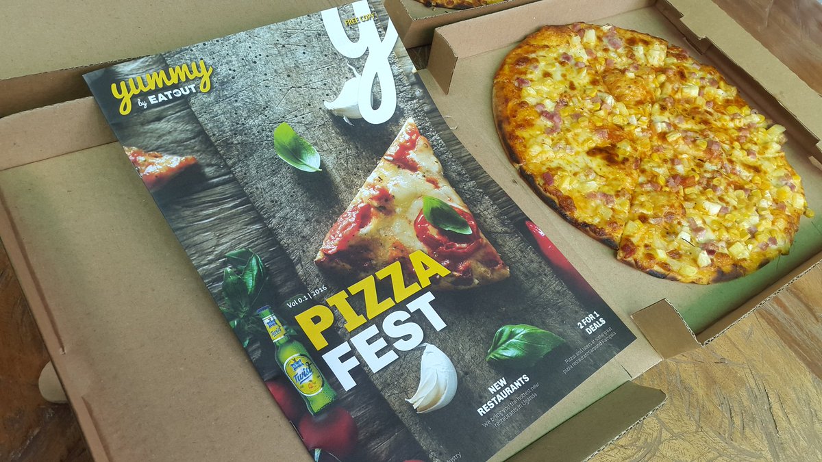 #PizzaFest16 is on! Get your pizza passport today <a href="/eatoutug/">Eatout Uganda</a> kampalapizzafestival.com!