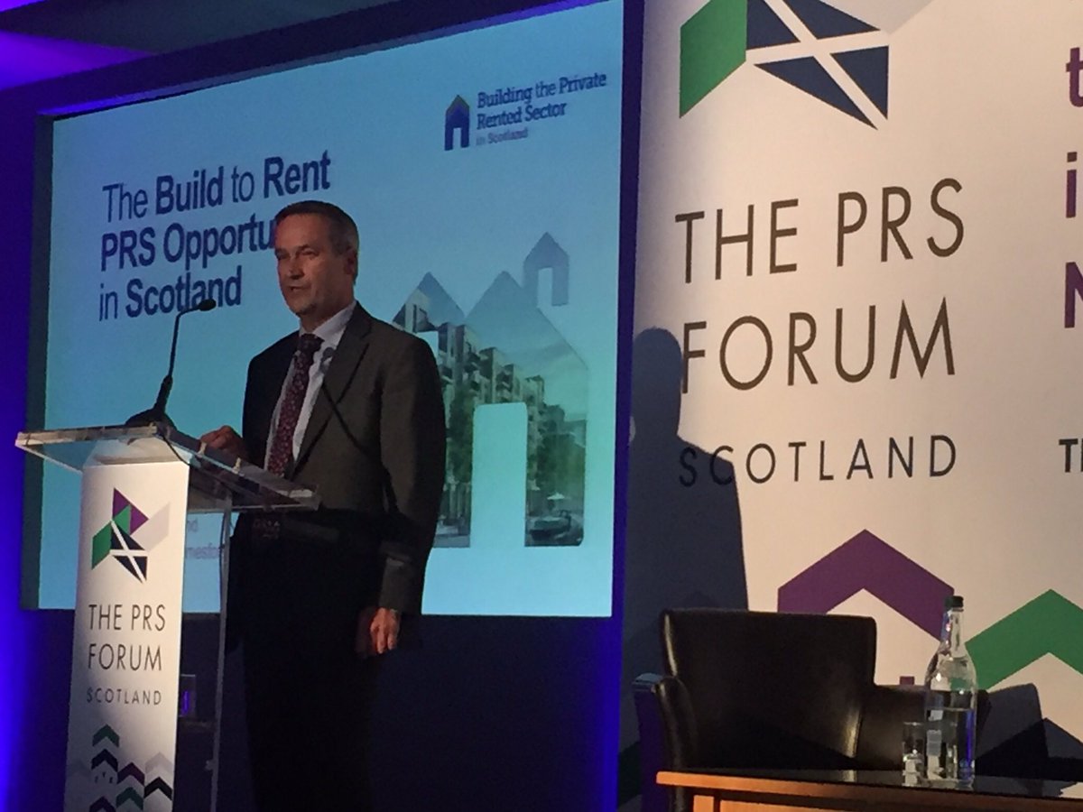 KarenHFS's tweet photo. Champion for BTR PRS in Scotland Gerry More outlining the opportunity #prsforumscotland @prschampion #buildingenough https://t.co/gBlX7qGZ4m