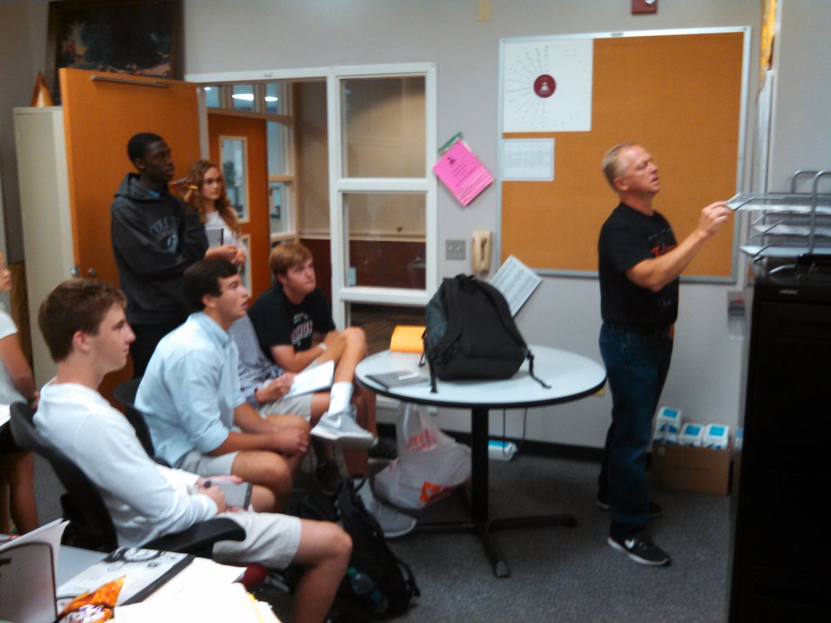 MrCTizzy's tweet photo. @dscurl22 holding court this a.m. in the math office. Wonder if there's a calc test today? https://t.co/qWTtPKjMGr