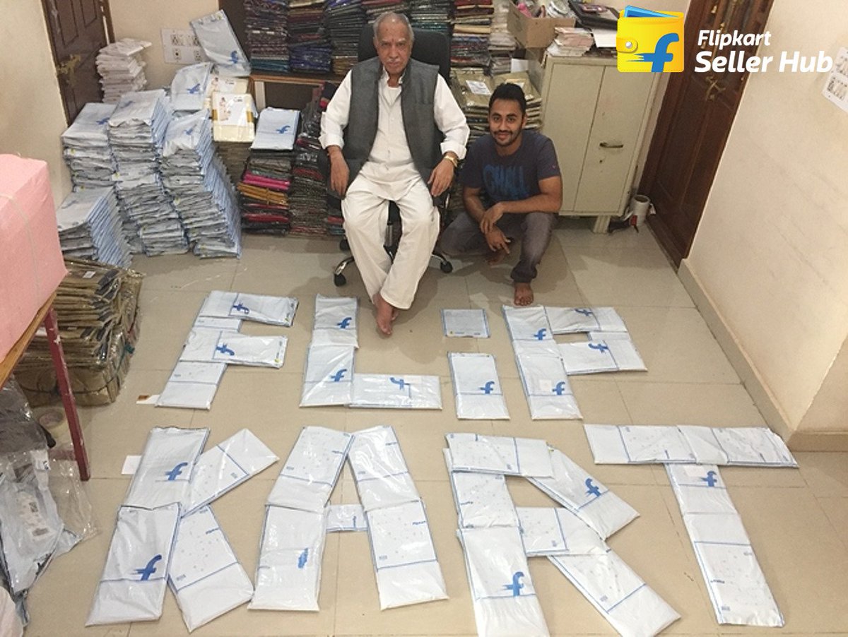 SellonFK's tweet photo. When our sellers send us so much love. This is our victory for the #BigBillionDays @Flipkart @FlipkartStories @binnybansal @anilgoteti https://t.co/TJt7kuC00X