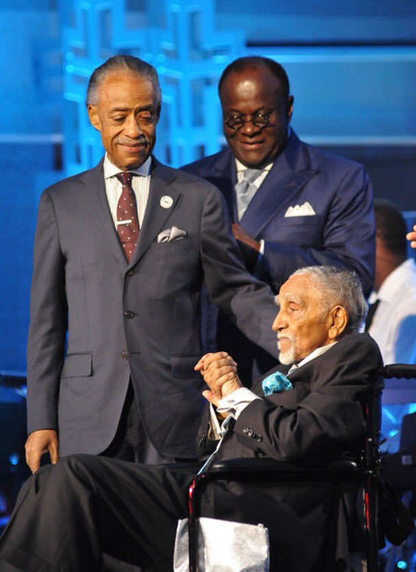 TheRevAl's tweet photo. Today legendary civil rights leader Rev. Joe Lowery turns 95 years old!!! WOW, what a life, what a man. Thank GOD for him. https://t.co/sKJHBsYTZq