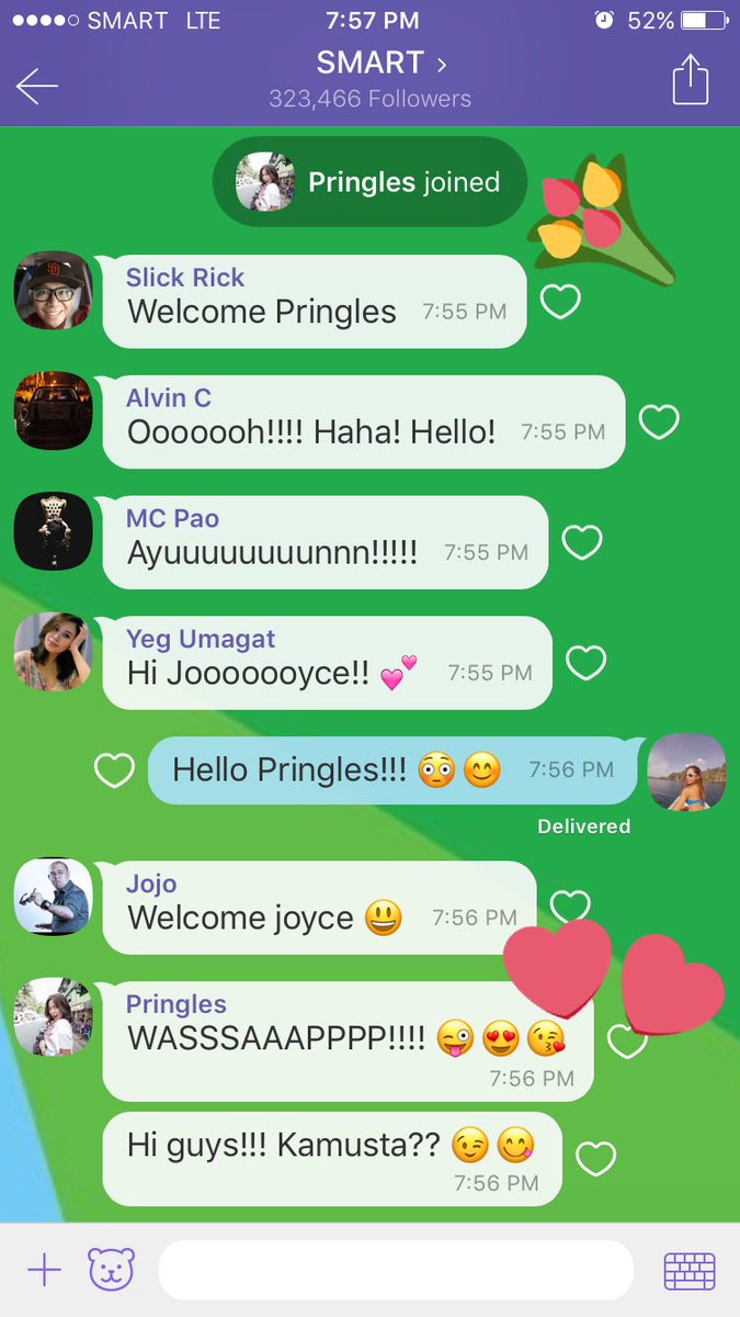 LiveSmart's tweet photo. Look who just joined the #SmartViberChat family! Welcome @joycepring π Follow us and know the latest from your fave ambassadors π https://t.co/Swdi7IcVz3
