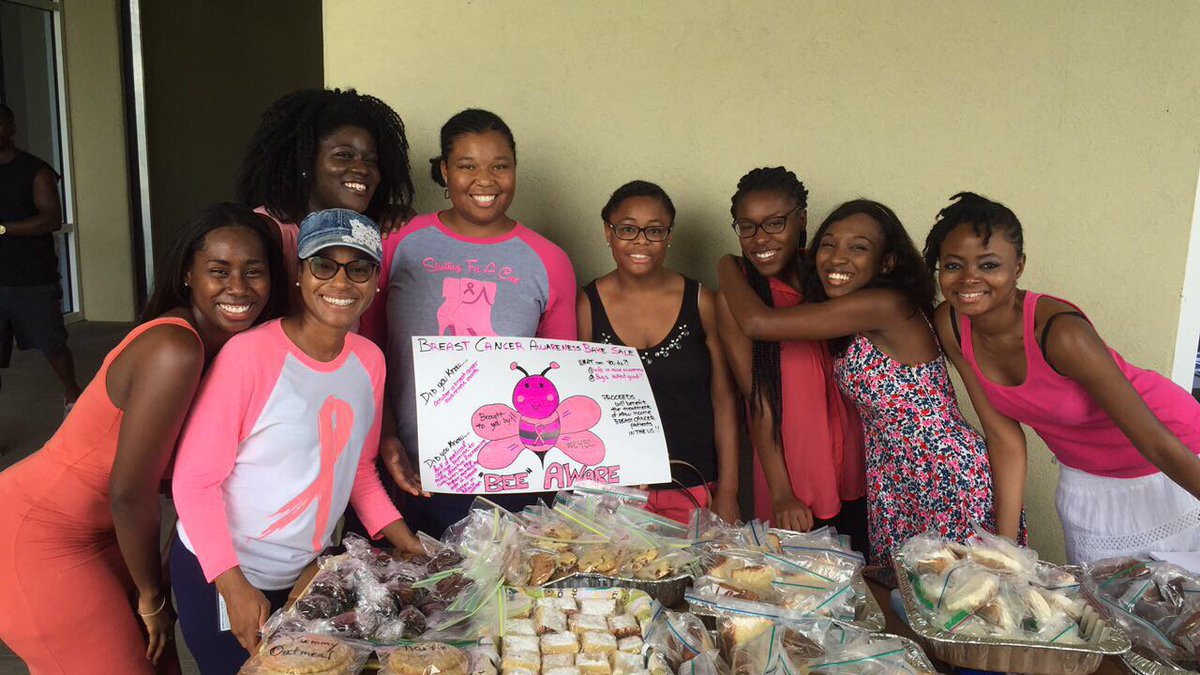 Proud to call these women my colleagues! Bake sale was successful. Thank you to all who participated!#BreastCancerAwarenessMonth