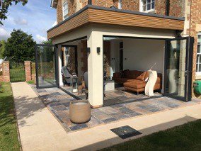 bifoldfactory's tweet image. A recent BiFold Door Factory installation in Milton Keynes with Schüco Highly Insulated Tilt &amp;amp; Turn Windows/Doors
