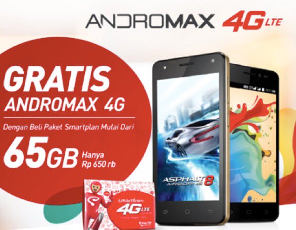 Nah, yang ini beli data gratis smartphone. Kalau beli smartphone nya gratis apa ya? #4GinAja
