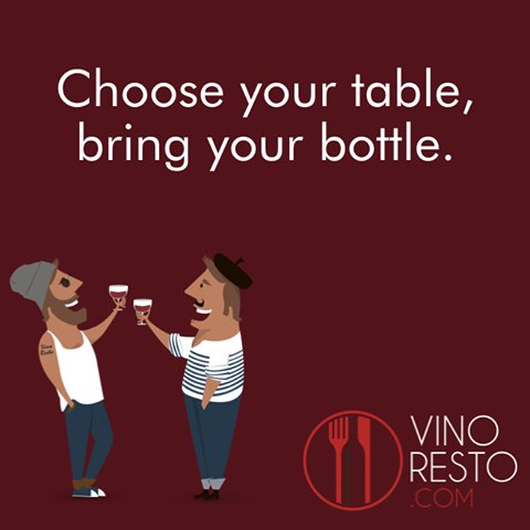 vinoresto_com's tweet photo. VinoResto ou quand on peut apporter sa bouteille au resto et que le patron trouve ça cool
Par ici https://t.co/HrAq0Ial8V
#Vinoresto #BYOB https://t.co/y3BHszzNBk