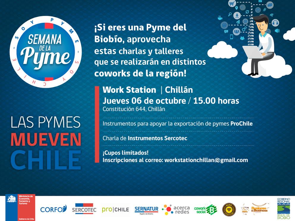 salud_sur's tweet photo. Hoy #SemanaPyme Chillán y Curanilahue https://t.co/jNdYHuIorC