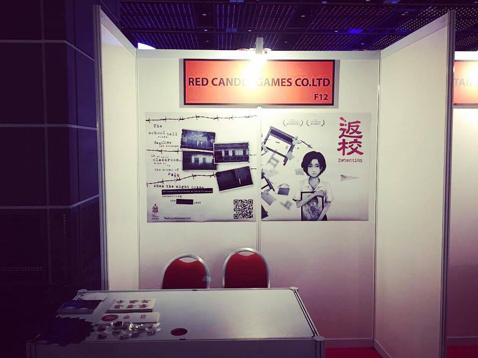 redcandlegames's tweet photo. Fellas, we are here @GameStartAsia ! Come visit!
2016GameStartAsiaに参加できて、とても嬉しかったです。
#BoothF12 #Singapore #Detentionthegame #シンガポール https://t.co/hHQM82sEg4