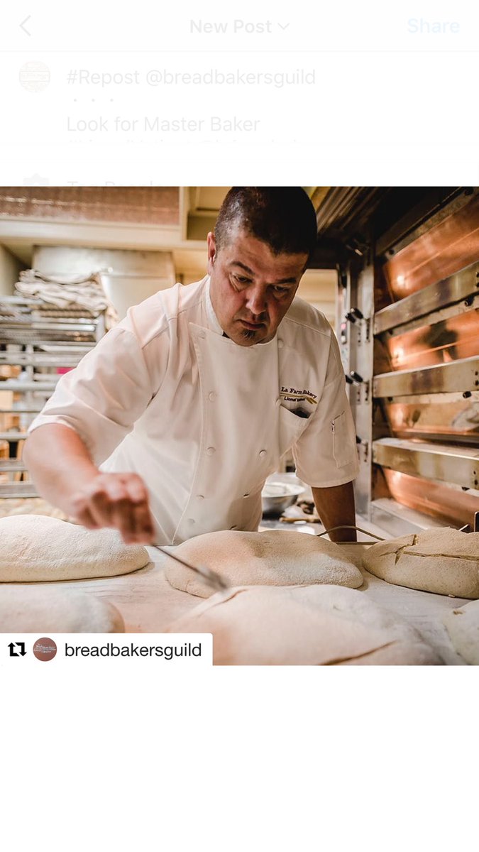 lafarmbakery's tweet photo. Repost @breadbakersguild: 

Look for Master Baker #LionelVatinet at our booth #563 @BakingExpo. Lionel will signing #PassionforBread 🍞 https://t.co/GbdO9sFVuH