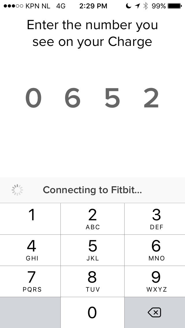 Frankensteinn's tweet photo. @FitbitSupport this is how far I get https://t.co/iAZxFzDSkZ
