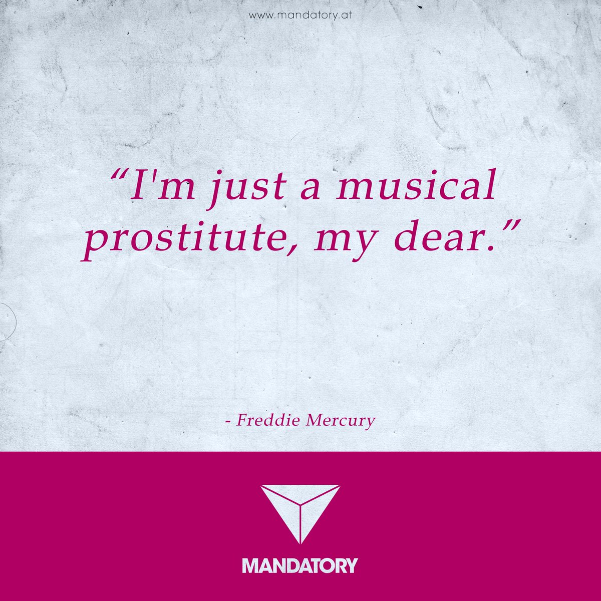 MandatoryMetal's tweet photo. Never seen it that way! 👀 #satetmentofthemonth #mandatory #metal #austria #freddiemercury feel free to share! ✉ 📫 https://t.co/qDnrcuXy3B
