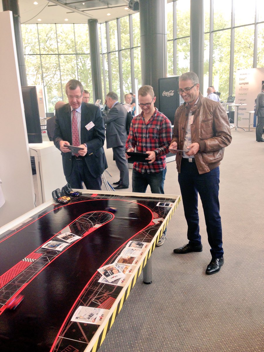 M2M_Alliance's tweet photo. Having fun with the #ankidrive at #M2MSummit16 https://t.co/aYQDGIRIku