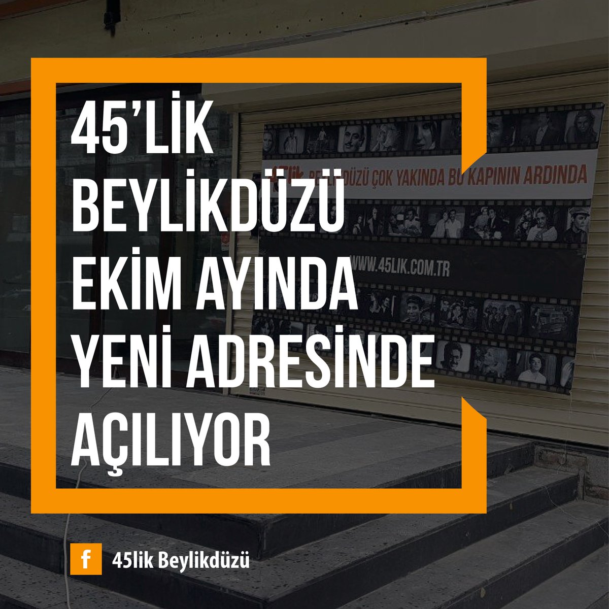 45likcomtr's tweet photo. Tadilat neredeyse bitti. Uzun bir sessizlikten sonra 45'lik Beylikdüzü bu ay yeni adresinde açılacak. #Beylikdüzü #45lik https://t.co/NTCtxSUCx3