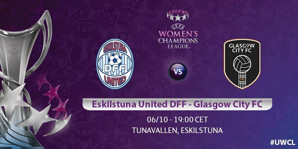 Dagen med stort D! Ikväll spelas det champions league för första gången på Tunavallen. #UWCL #EskilstunaUnited