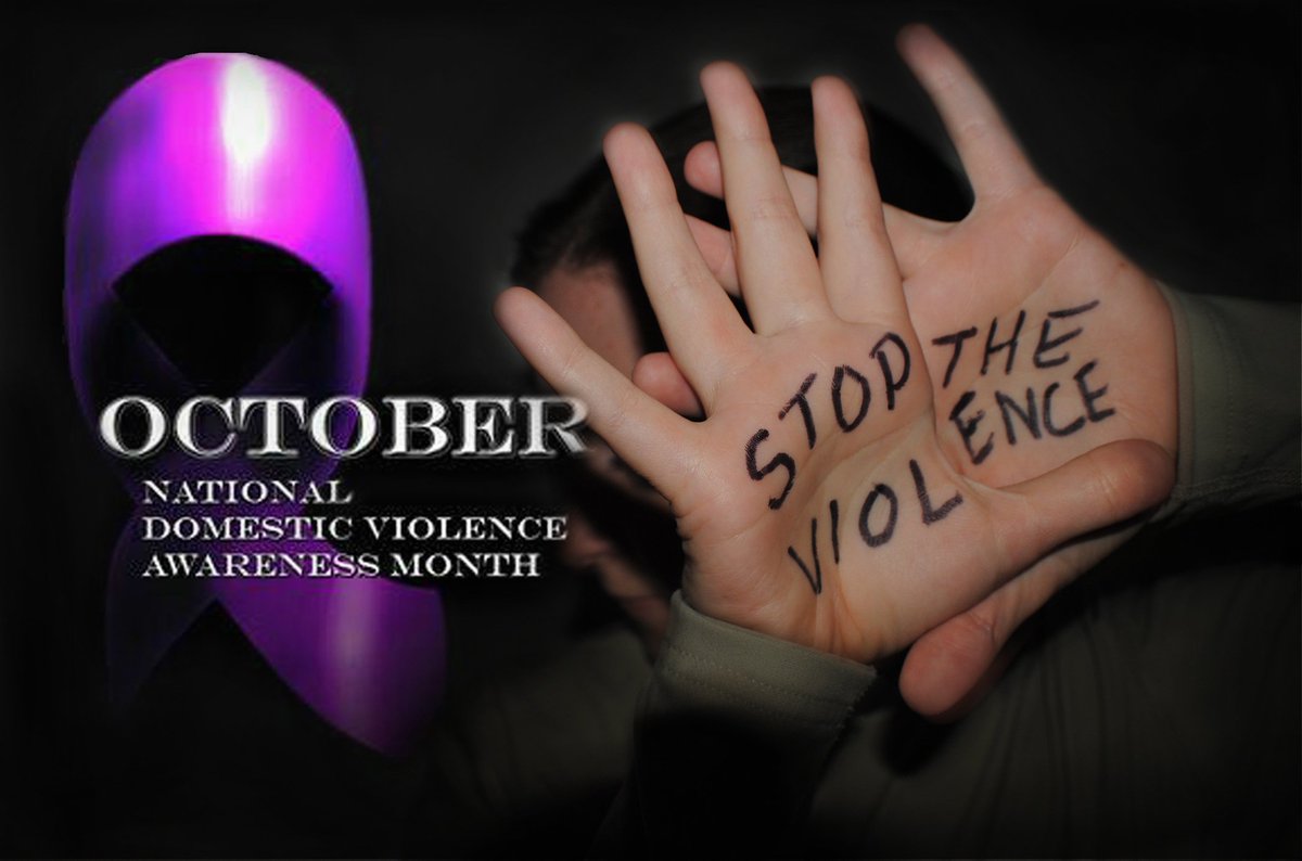 October is Domestic Violence Awareness Month. Learn more about how to help at thejameshouse.org! <a href="/thejameshouse/">The James House</a> helps survivors!