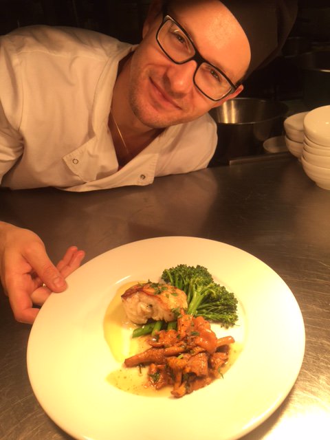 CBLimeStreet's tweet photo. Our special of the month is Monkfish with Girolles and we donate £1 from sales of this dish to Breast Cancer Care (chef not included) #yum https://t.co/EYoQPwzN8G