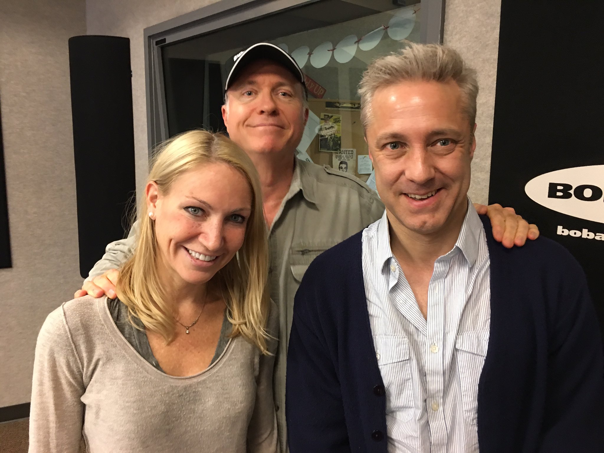 The BOB & TOM Show on X: Alli Breen, Tom and Nick Griffin.  t.colGKKi34Ryu  X