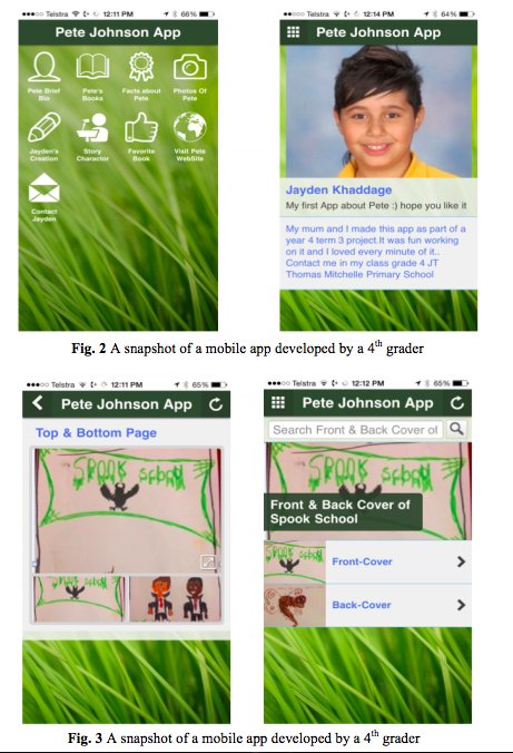 ferialk's tweet photo. Jayden Made an App so Can You! #coding #schools #creativity #computational #programming #ICL2016 https://t.co/6lPLr4WRt3