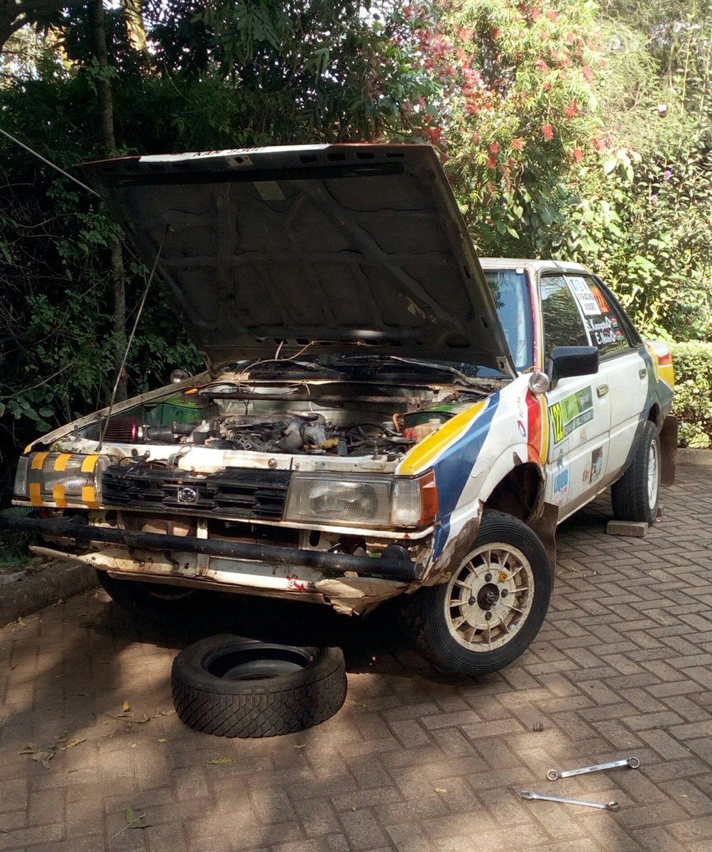 Alvikibet's tweet photo. Final Prep's #XKRT @Engine_Block_1 @AutoblogKE @mtumzuri #KCBEldoretRally2016 https://t.co/s3C2pZWfbE