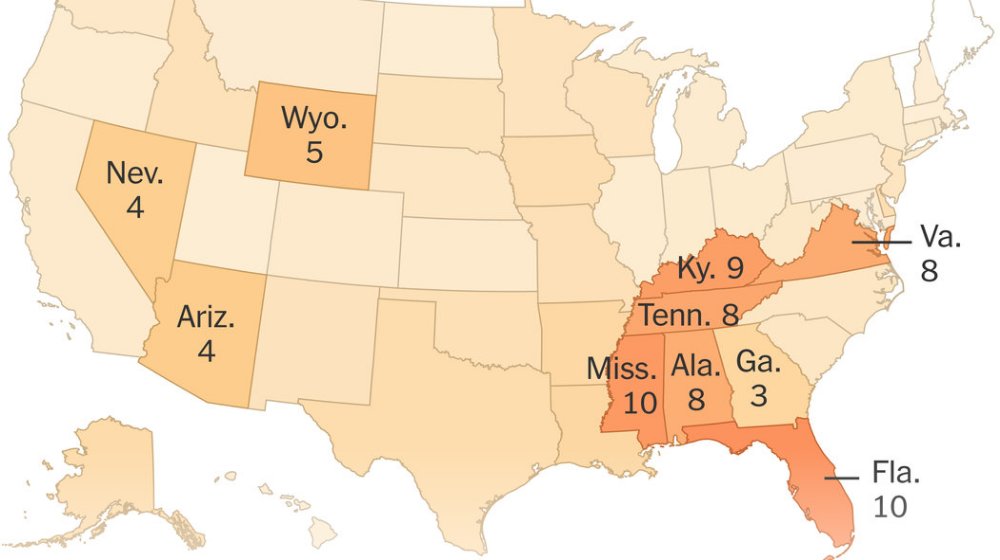 Millions of Americans will be barred from voting because of felony convictions, a new report estimates nyti.ms/2dh6oi0