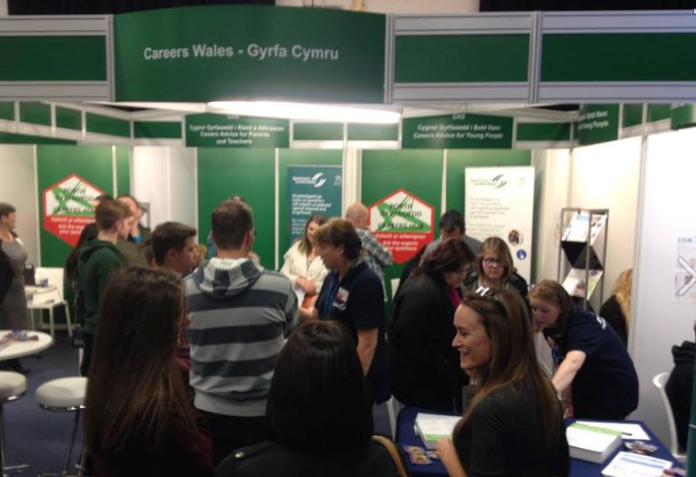 CareersWales's tweet photo. Got a #careers question today?  Come and have a chat with @CareersWales
advisers.  Our stand is in the in the Careers Hub #SCJobGoals https://t.co/pvWKhWJZaW